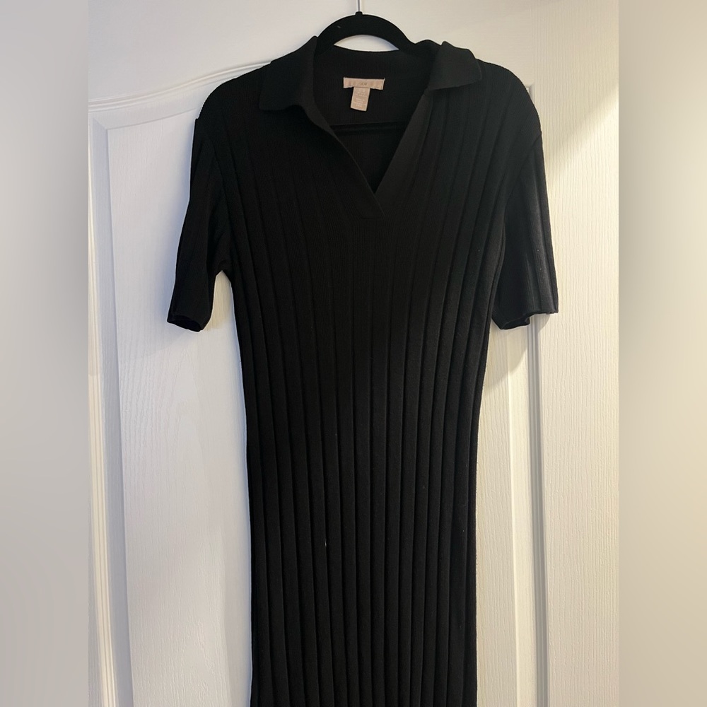 Maxi dress with slits